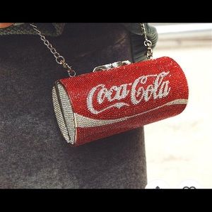 Rhinestone Coca Cola purse